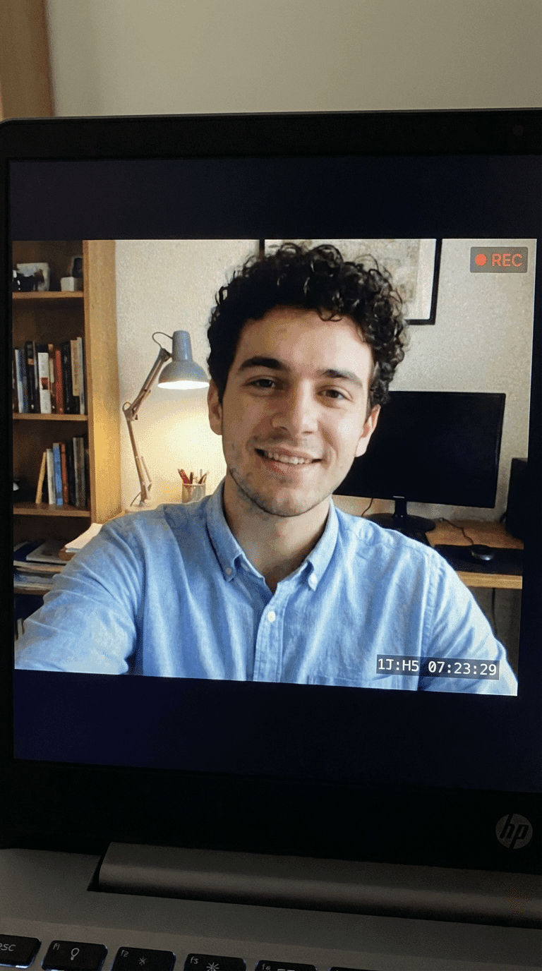 Random video chat match preview – Lucas, 26
